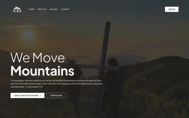 Mountain Movers homepage